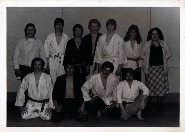 The club fighting squad, 1976 — Newmillerdam Karate Club