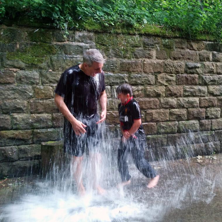 An old tradition for new Black Belts, Jun 2015 — Newmillerdam Karate Club